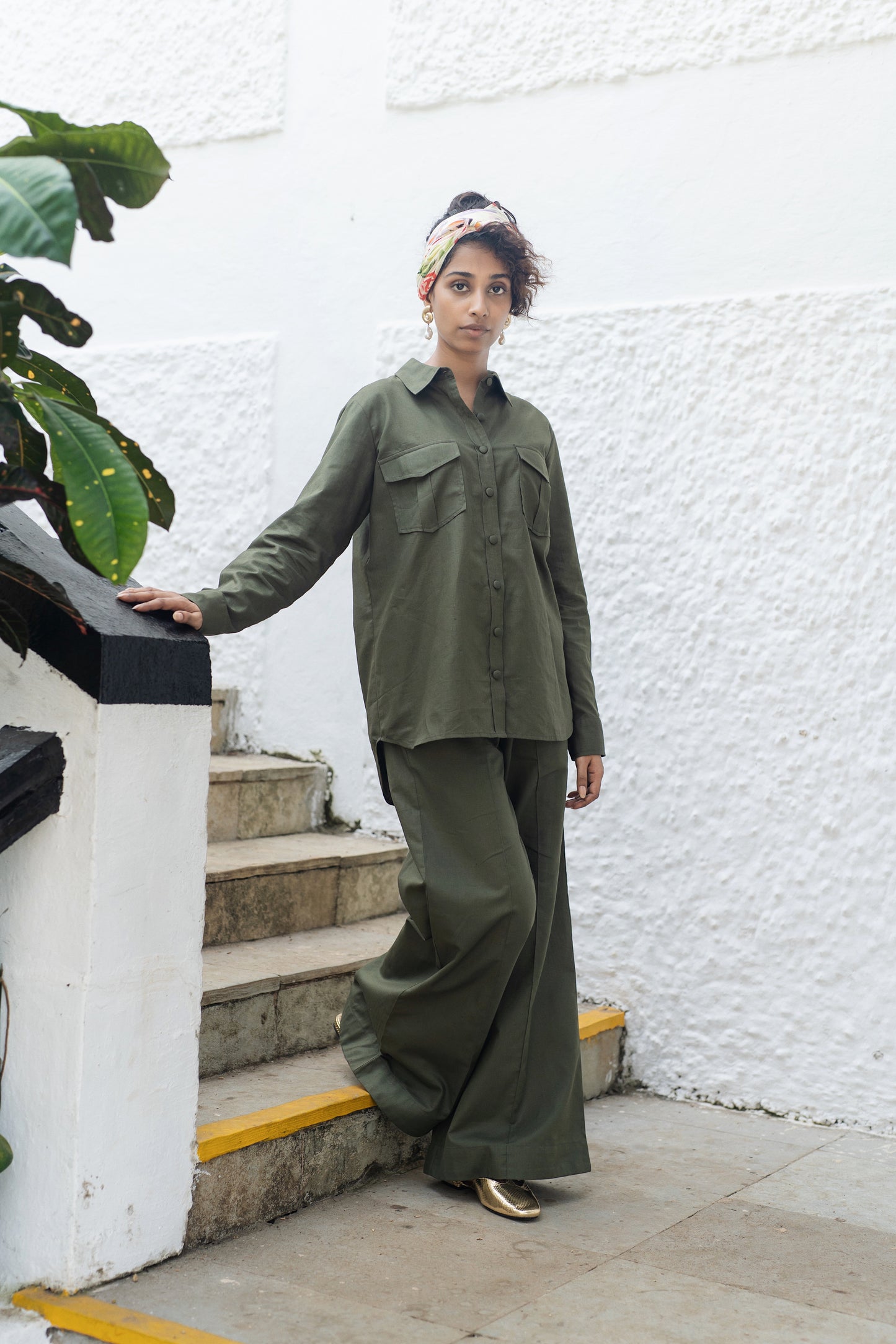 Roma Shirt (Military Green)