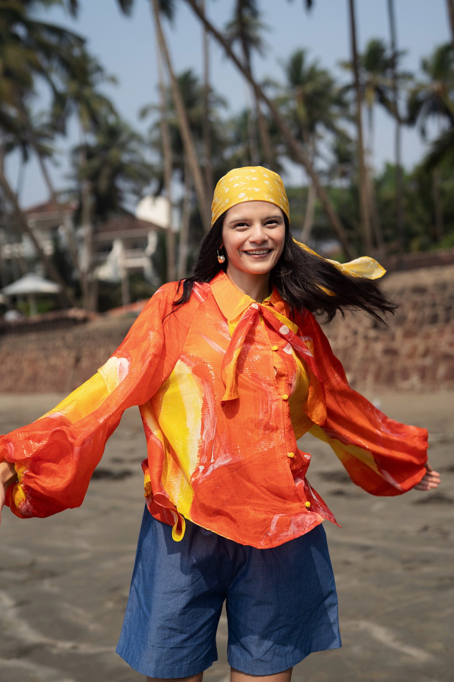 Naked Ninja (Orange Multi Colour)