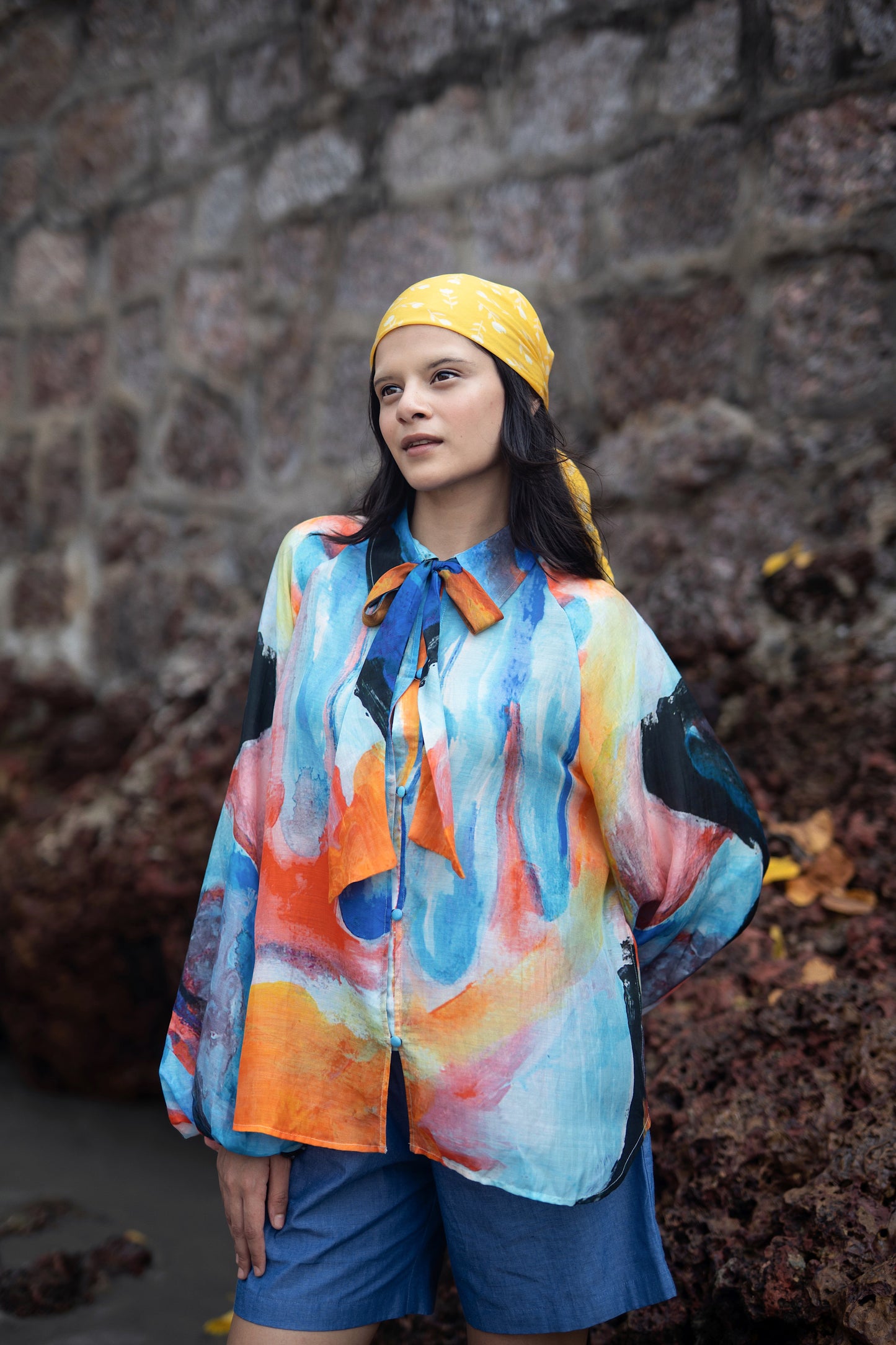 Naked Ninja (Blue Multi Colour)