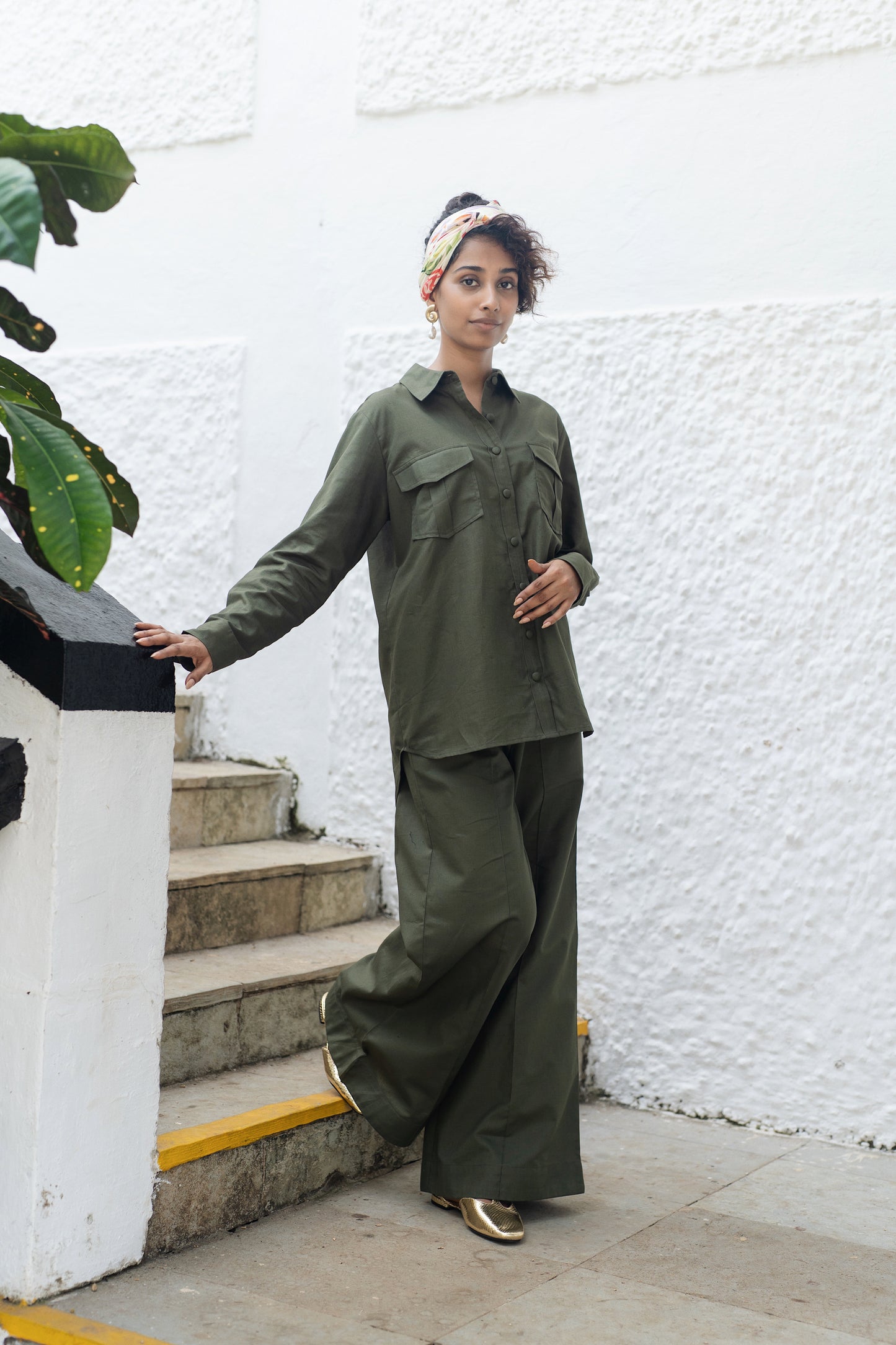 Roma Shirt (Military Green)