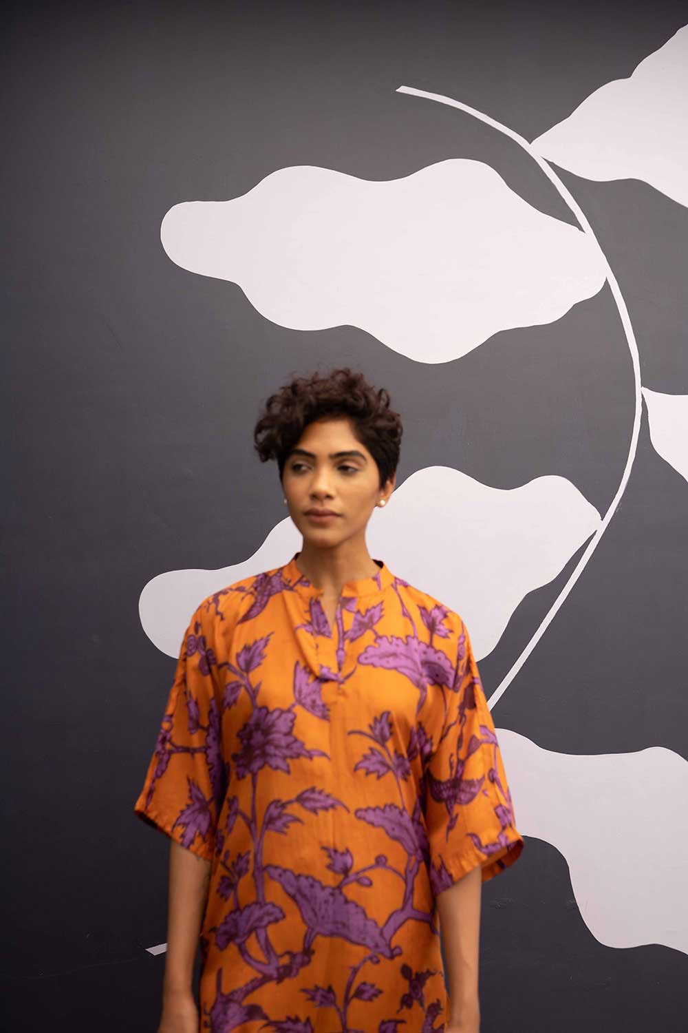 Maui Orange Kurta Set