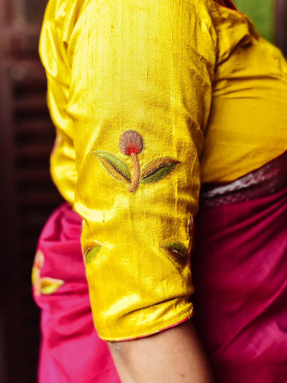 Tiya Pakhi and Flowers