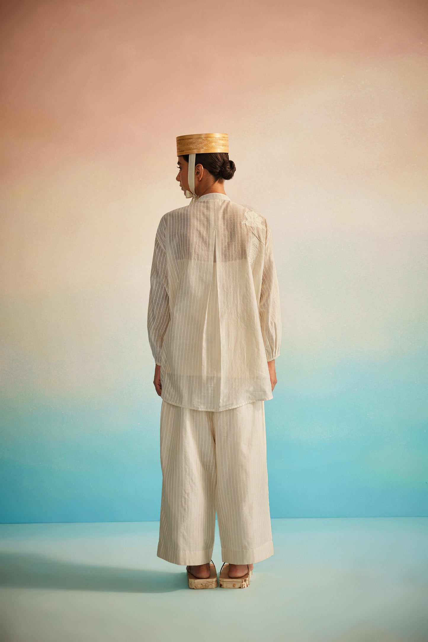 Akai Ito Mandarin Shirt