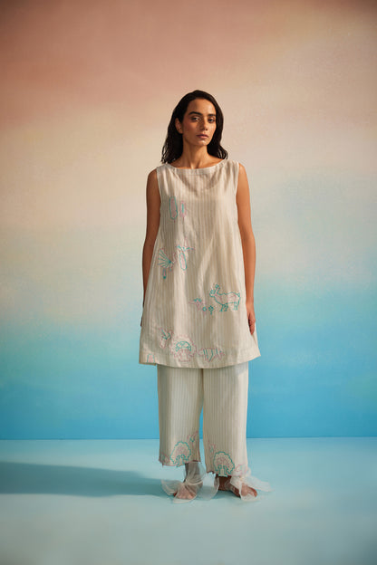 Hiroko Pleated Dress Set