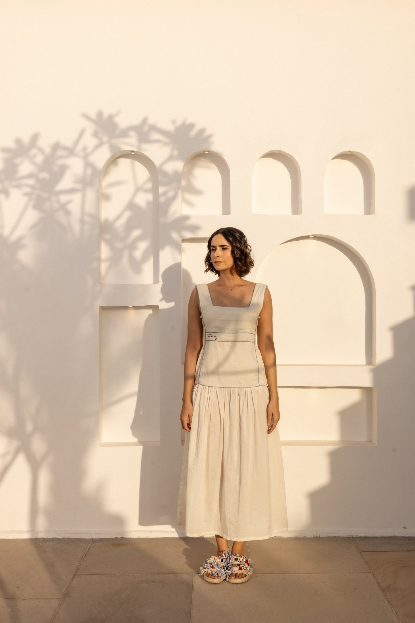 Serene Dress (Beige)