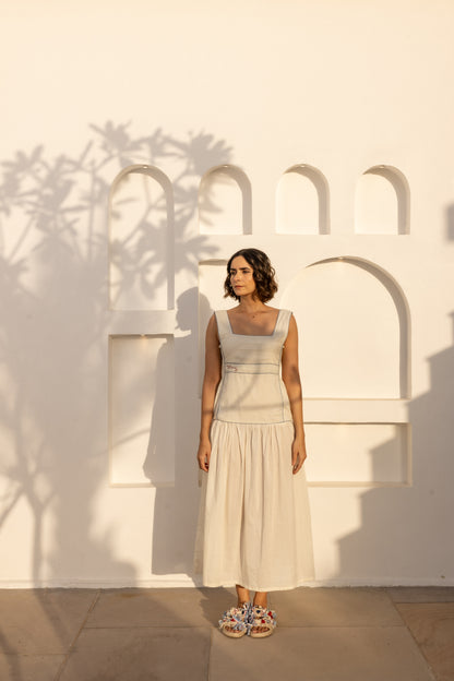 Serene Dress (Beige)