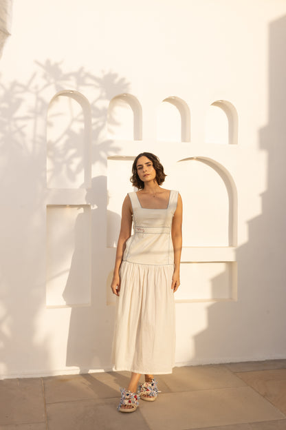 Serene Dress (Beige)