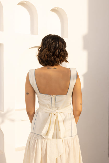 Serene Dress (Beige)