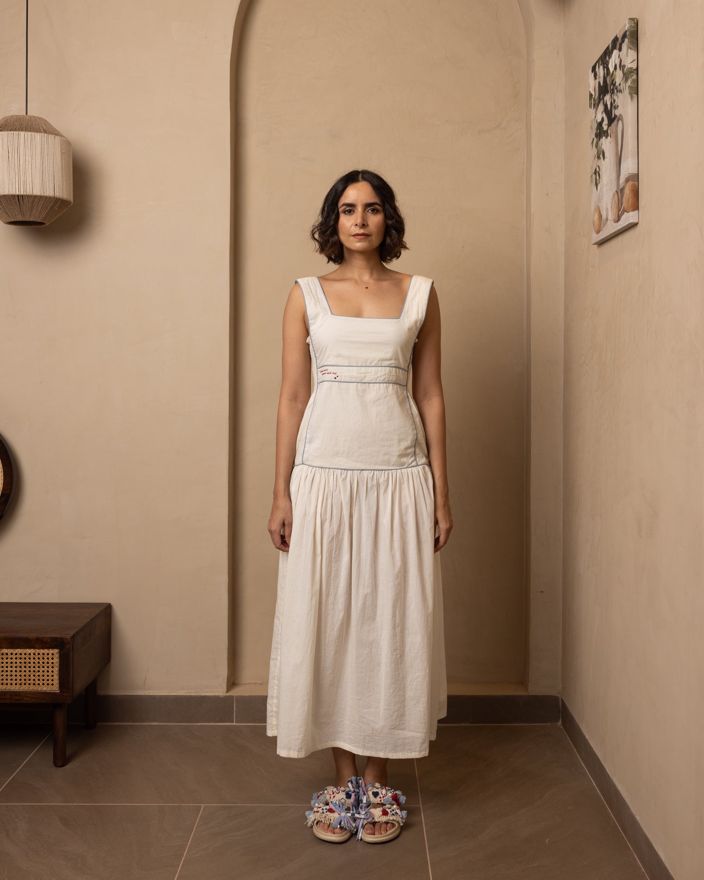 Serene Dress (Beige)