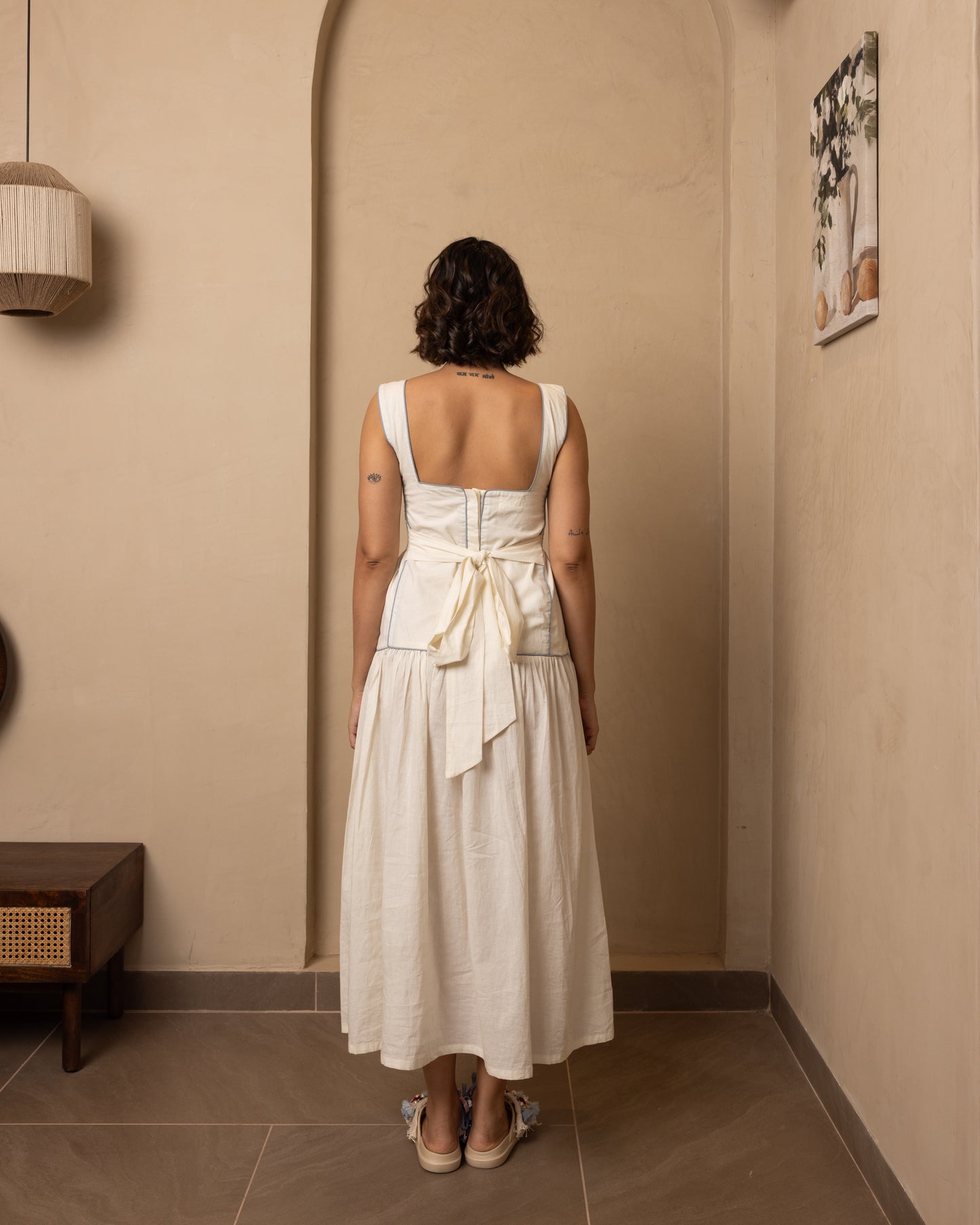 Serene Dress (Beige)