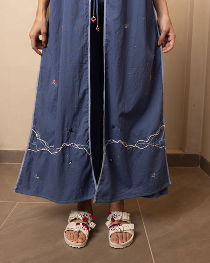 Shore 3 Piece (Top, Jacket and Pants) Set (Dark Blue)