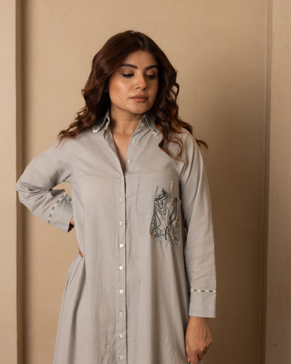 Neptune Dress (Grey)