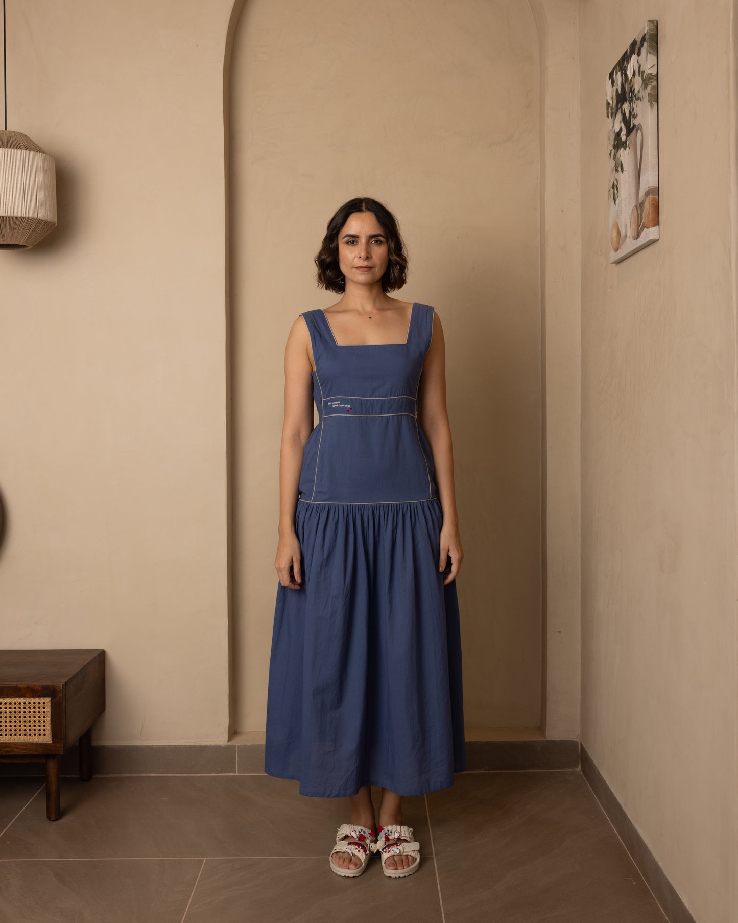 Serene Dress (Dark Blue)