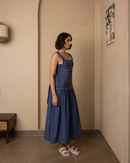 Serene Dress (Dark Blue)