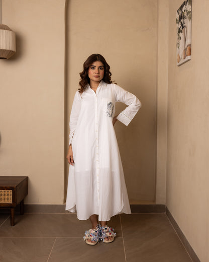 Neptune Dress (White)