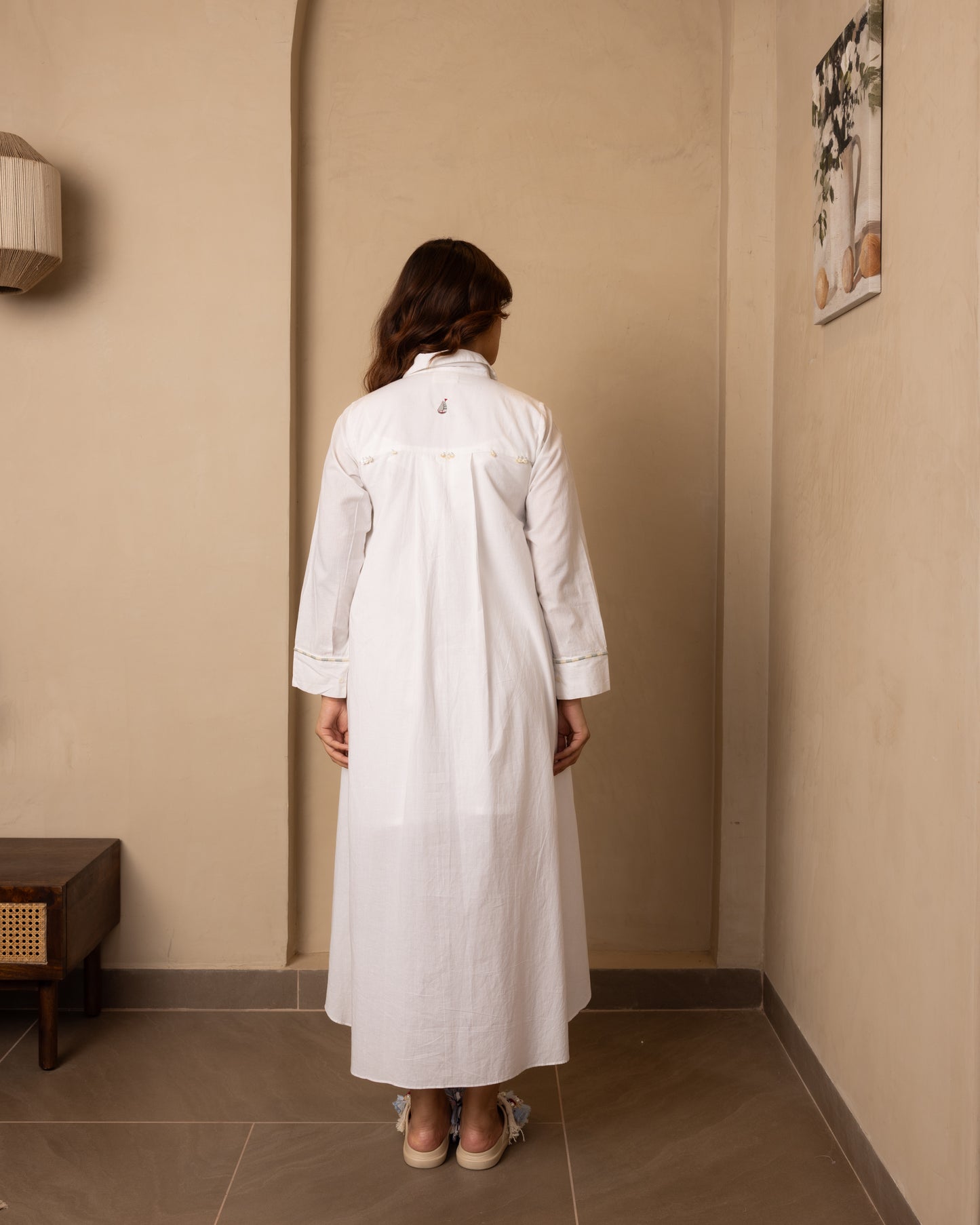 Neptune Dress (White)