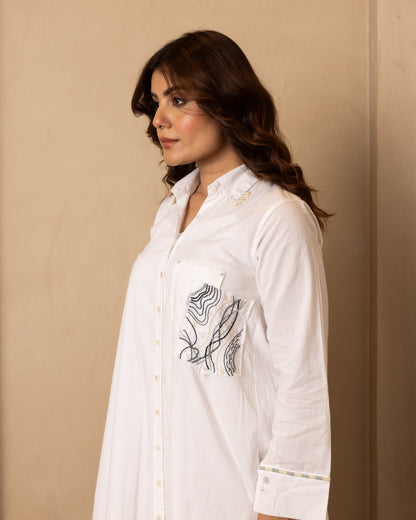 Neptune Dress (White)