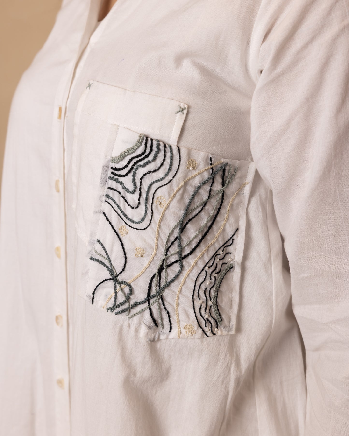 Neptune Dress (White)