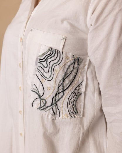 Neptune Dress (White)