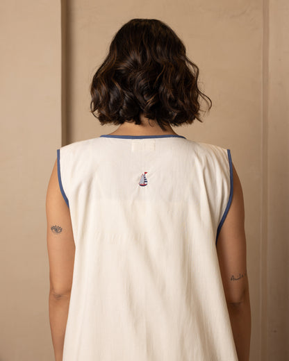 Shore 3 Piece (Top, Jacket and Pants) Set (Beige)