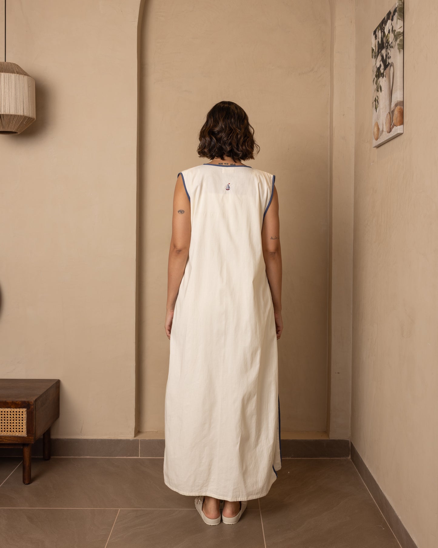 Shore 3 Piece (Top, Jacket and Pants) Set (Beige)