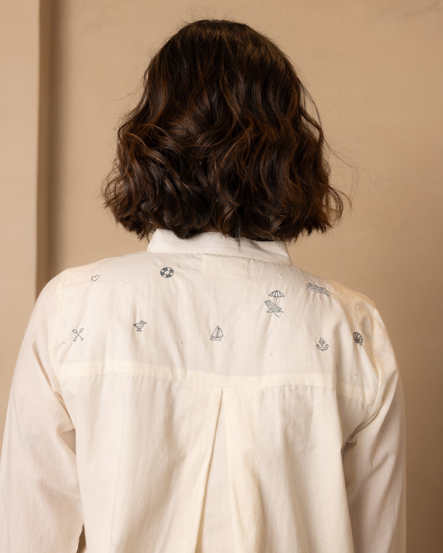 Celeste Top and Pants Set (Beige)