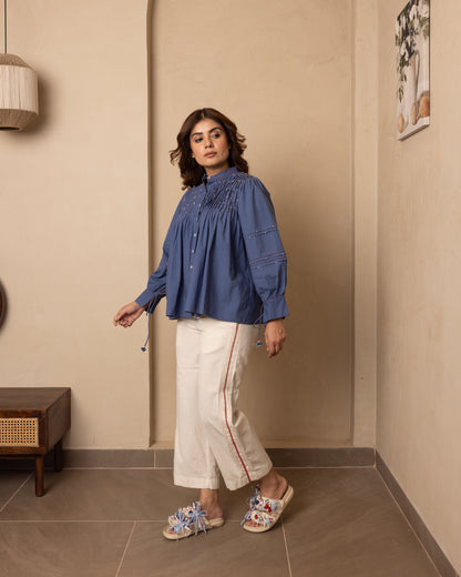 Brig Top and Pants Set (Dark Blue)