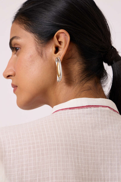 Noah White Handwoven Top