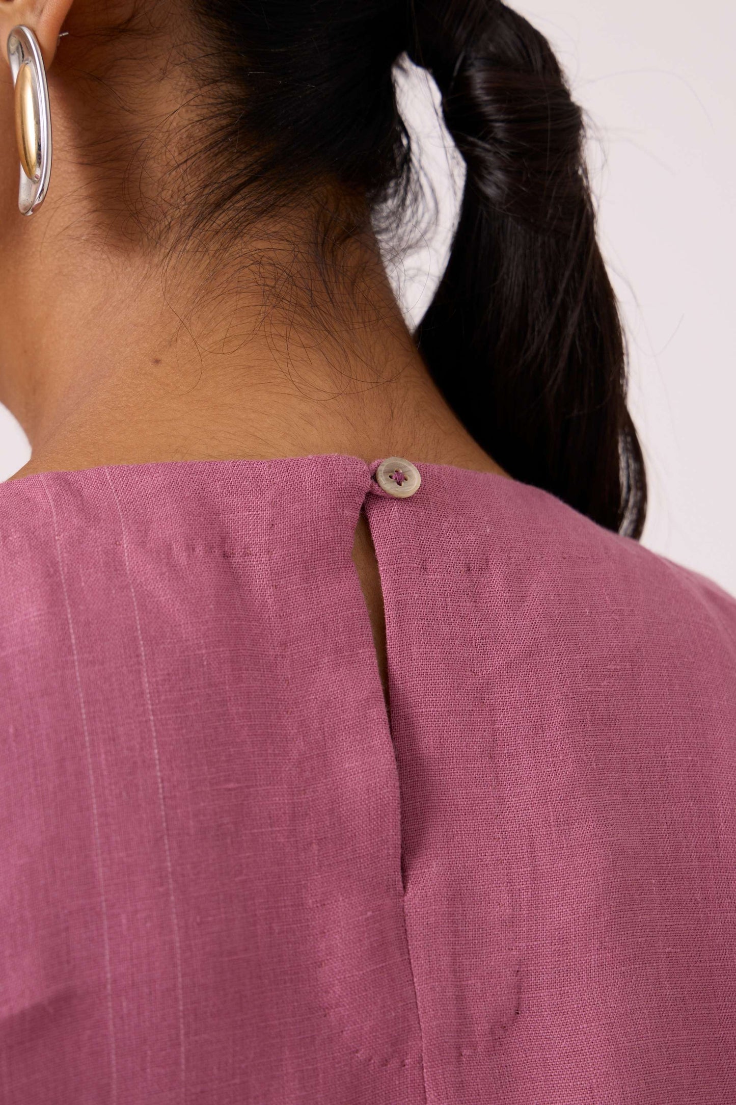 Eyre Lilac Linen Top