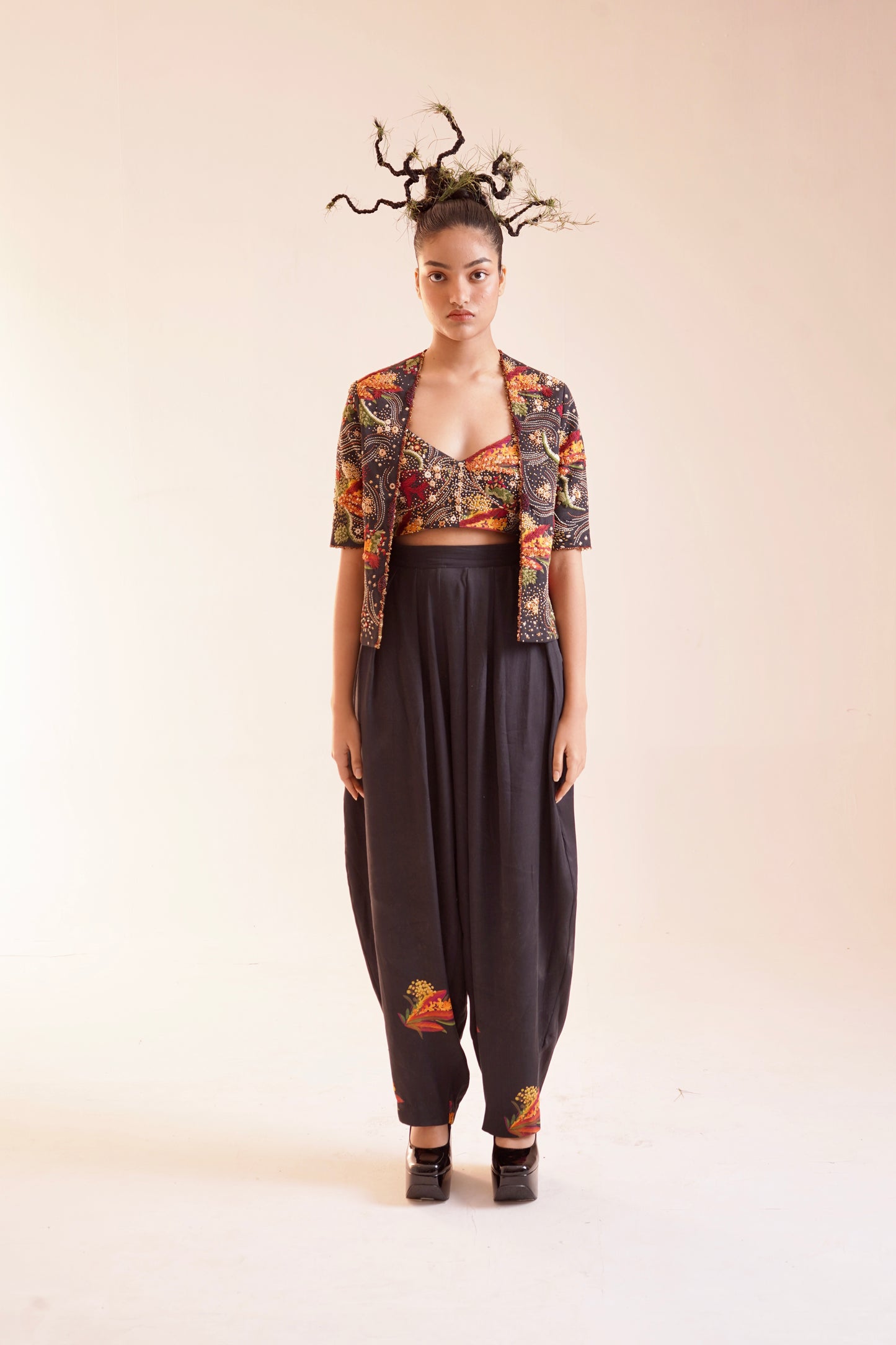 Nero Embroidered Jacket