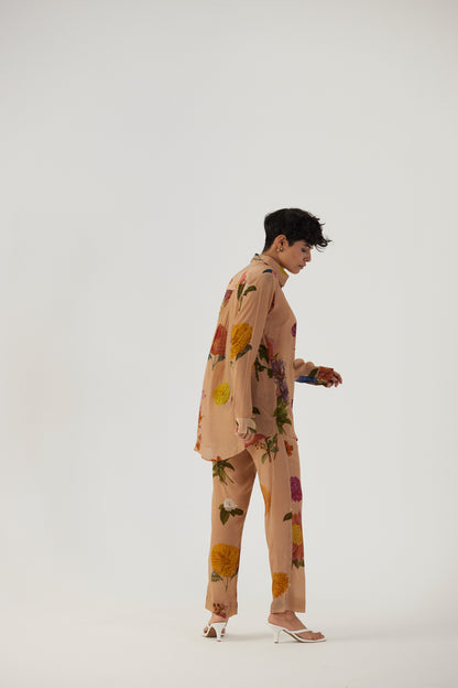 Vintage Garden Crepe Coord Set