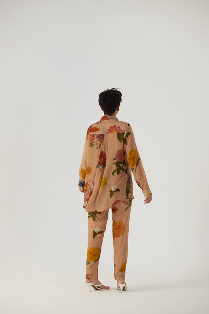 Vintage Garden Crepe Coord Set