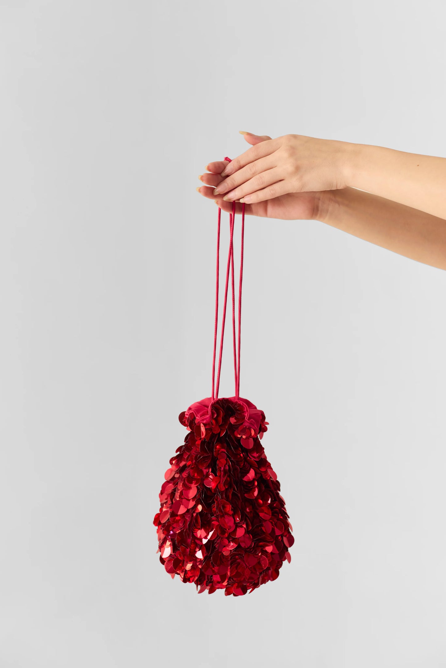 Red Sequin Bag