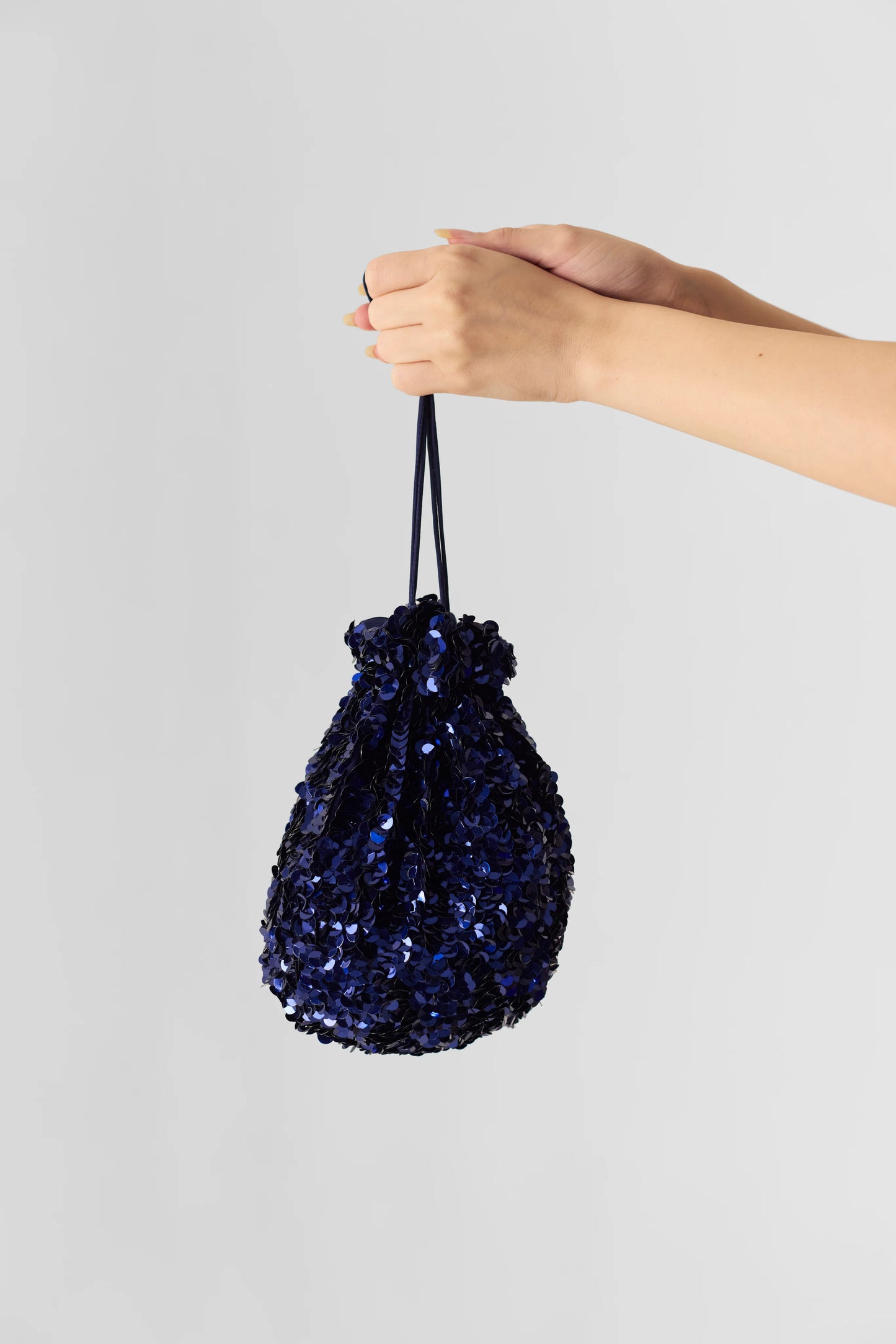 Blue Sequin Bag