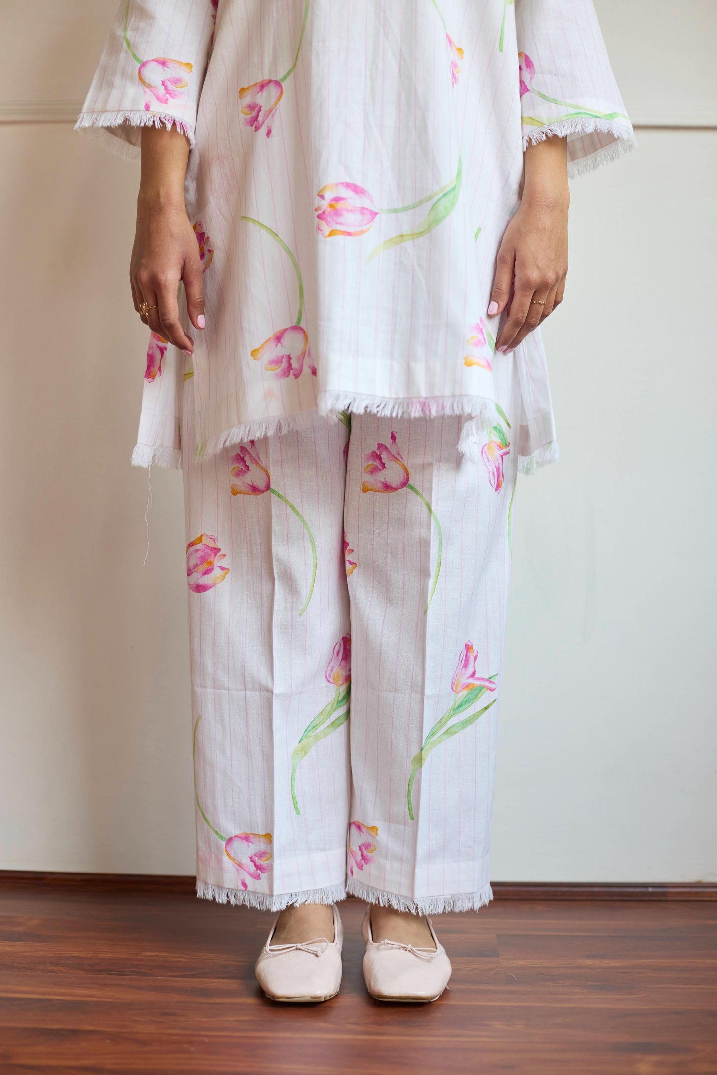 Ana Ivory Tulip Co Ord