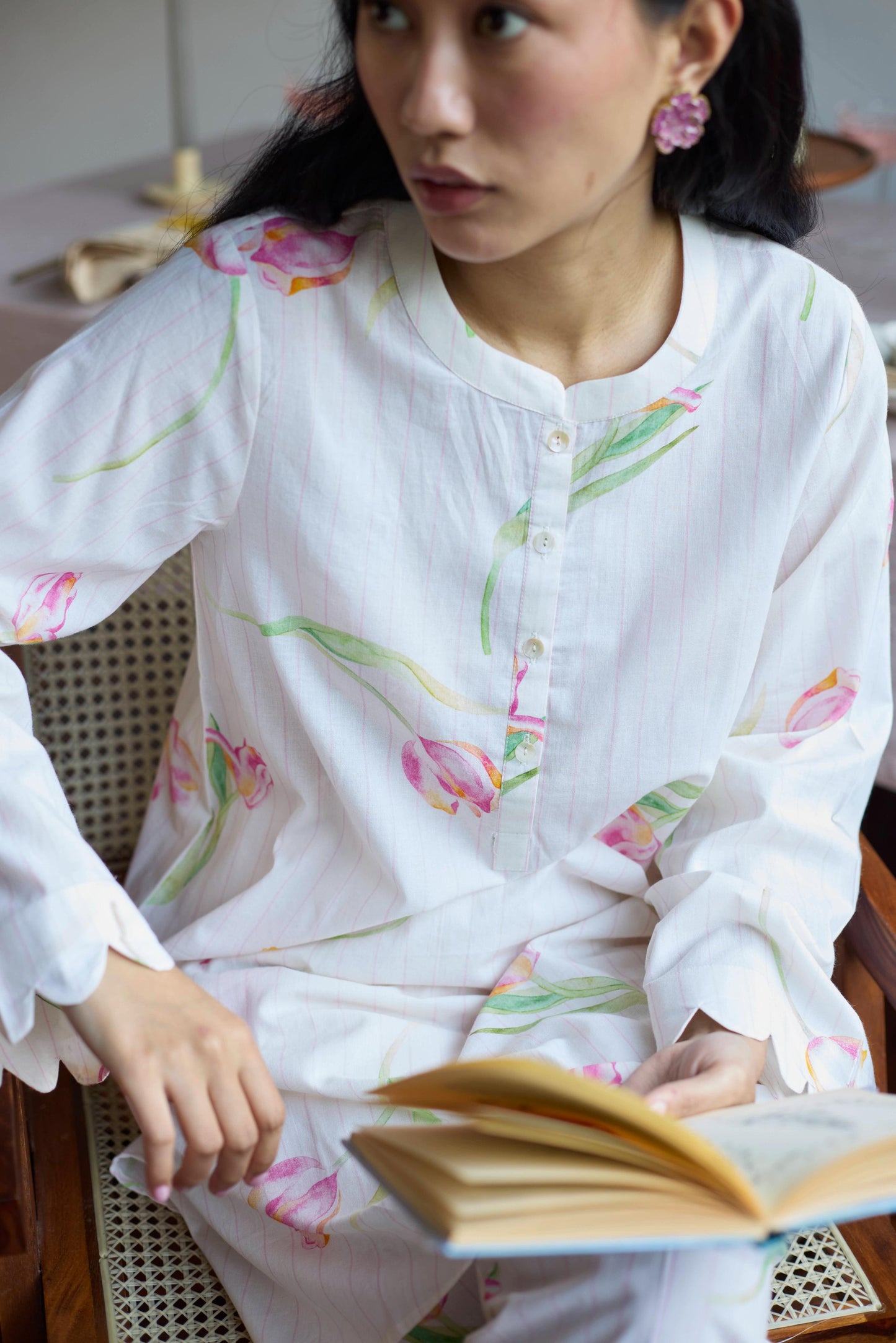 Emma Cotton Tulip Co Ord