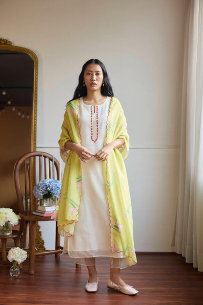 Ivory Lime Tulip Set