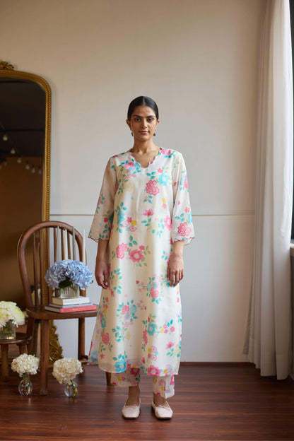 Ivory Powder Blue Set