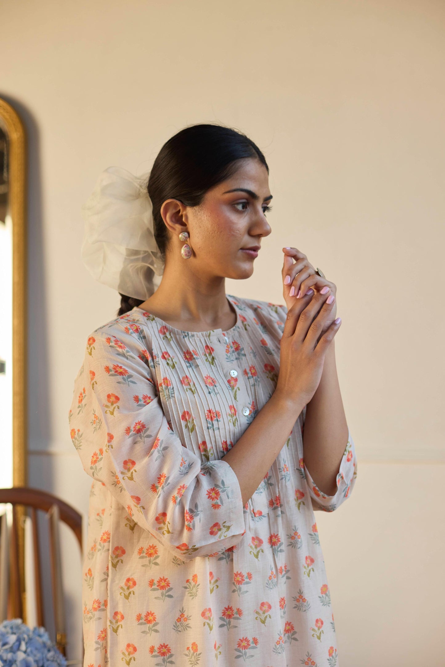 Taupe Tuck Relaxed Fit Co Ord