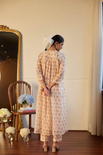 Taupe Tuck Relaxed Fit Co Ord