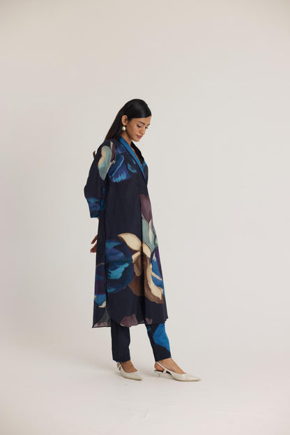 Rocco Shawl Collar Kurta Set