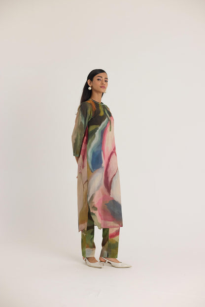 Tilly Long Cotton Kurta Set