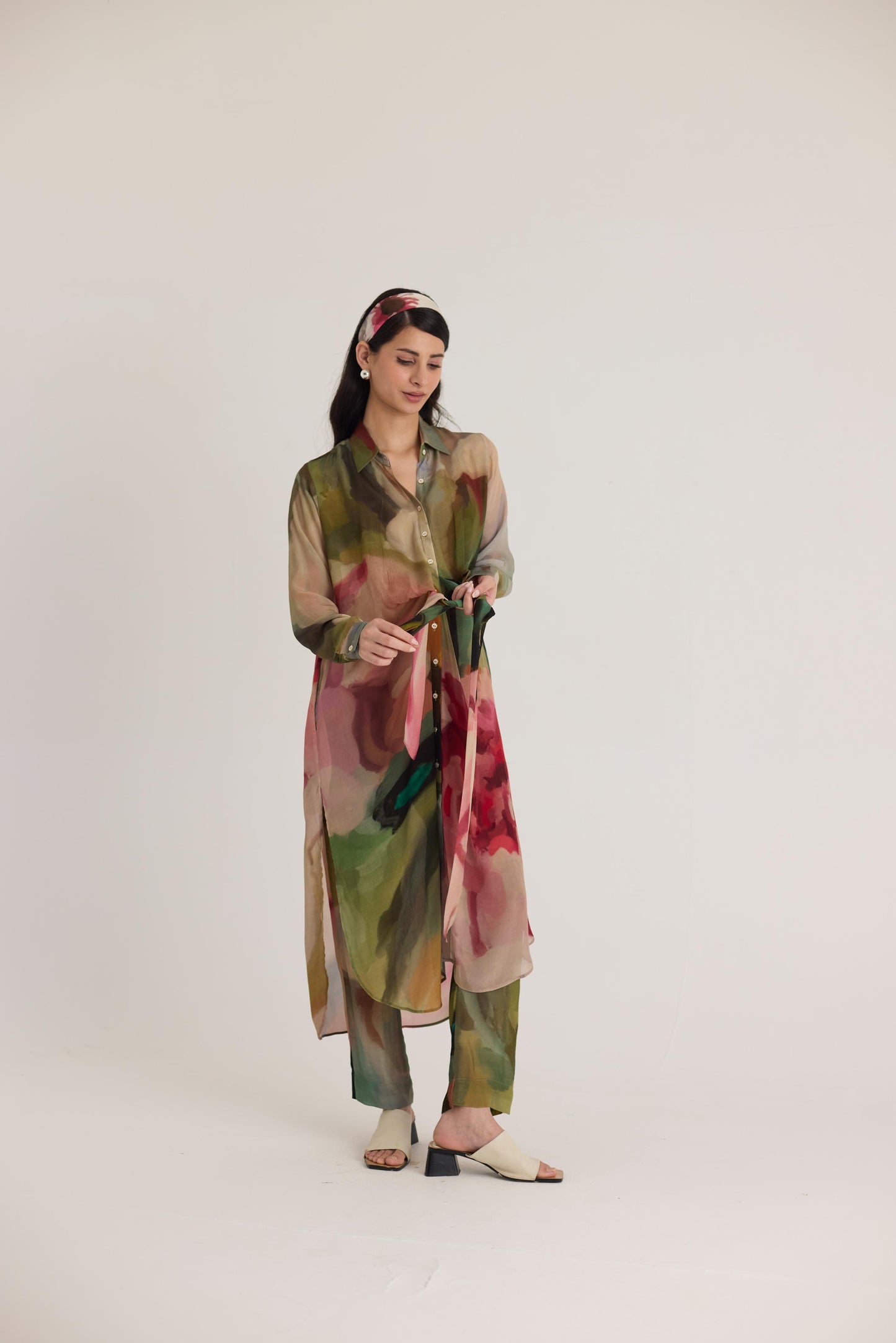 Tilly Wrap Kurta Set