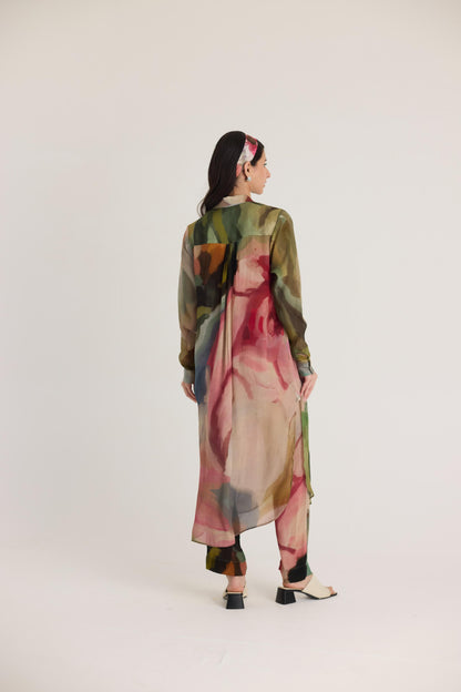 Tilly Wrap Kurta Set