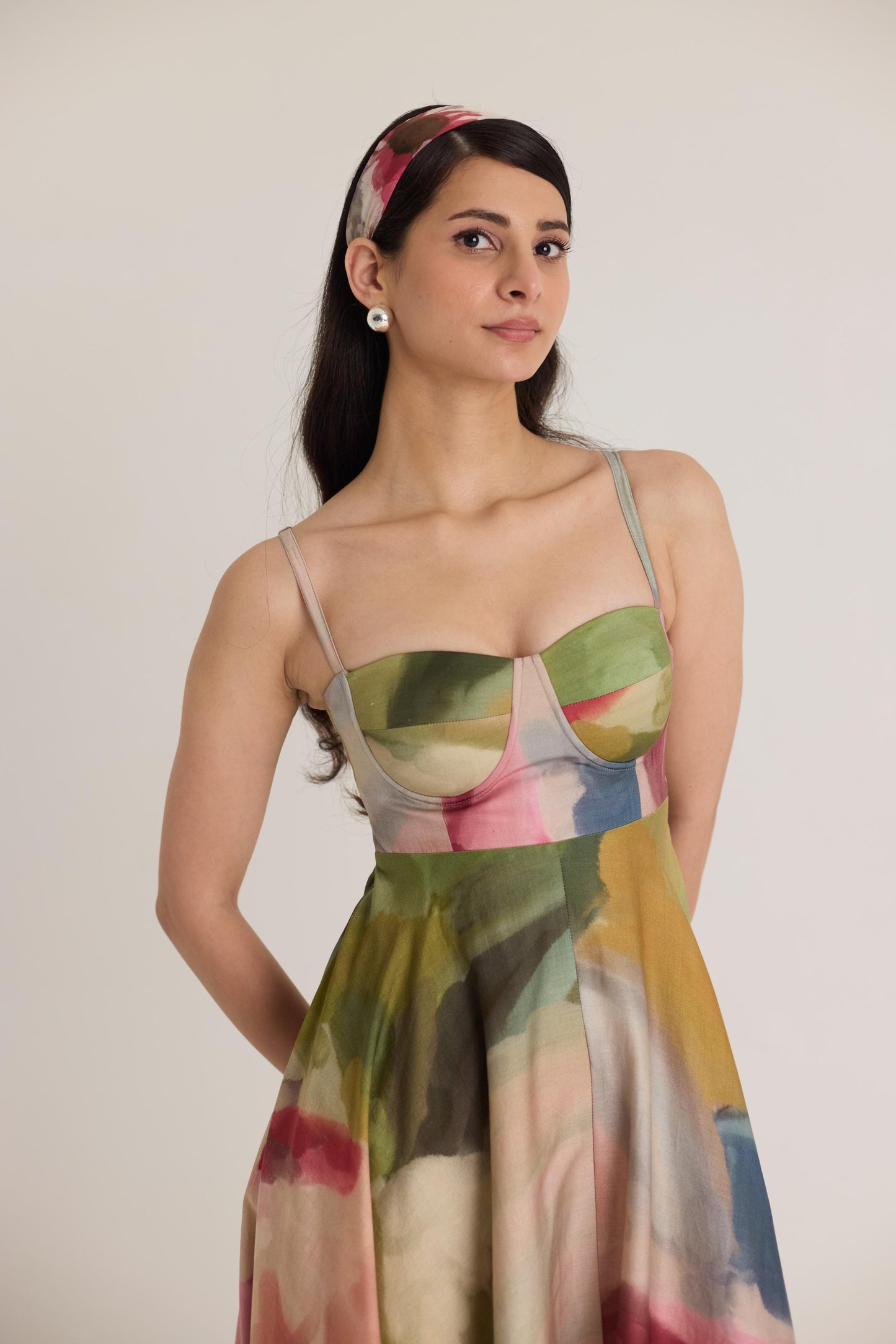 Tilly Flared Bralette Dress