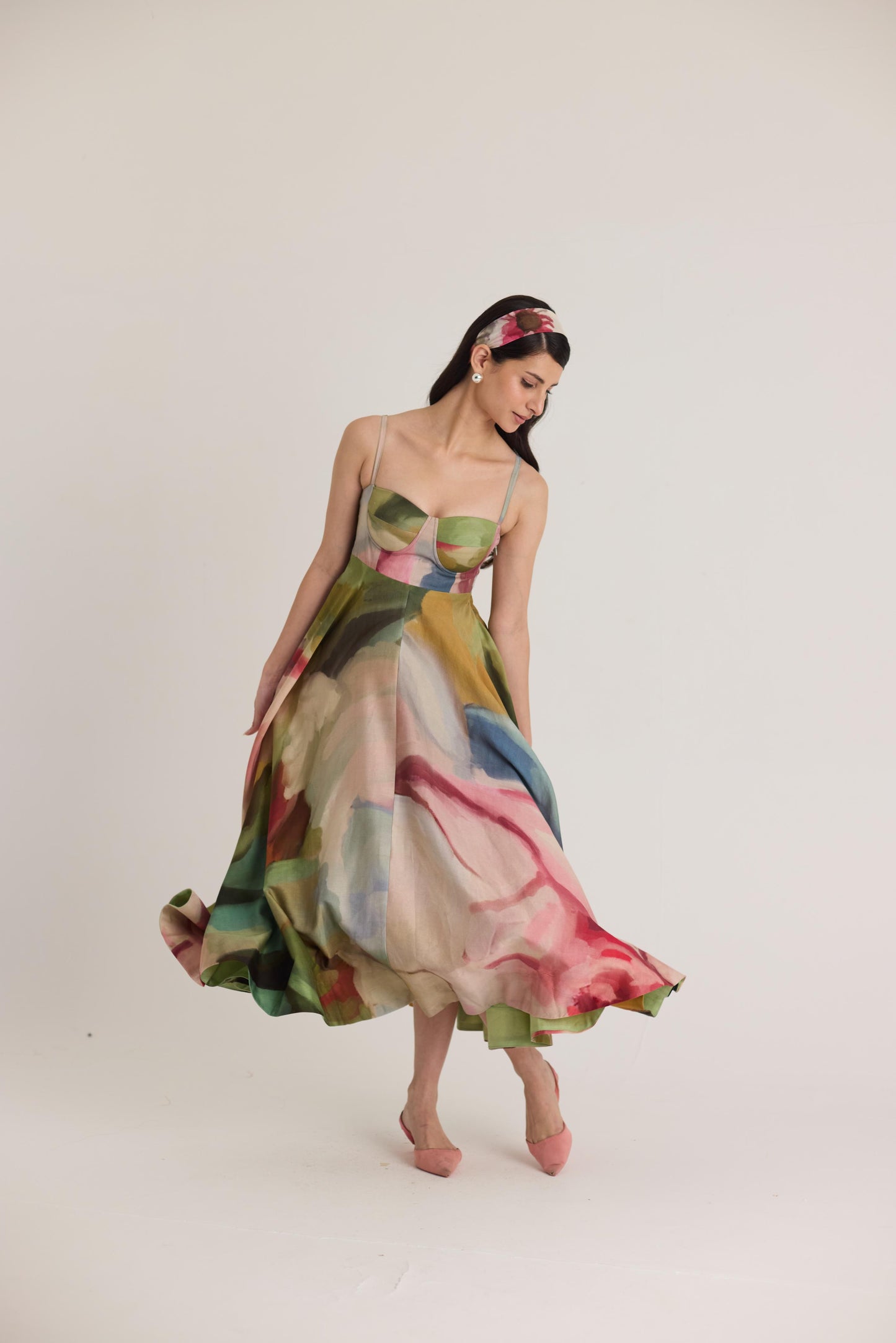 Tilly Flared Bralette Dress