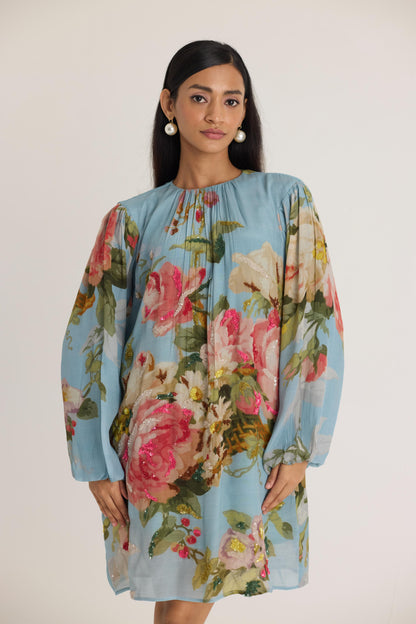 Taffy Embroidered Short Dress