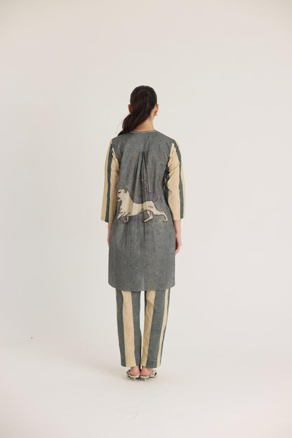 Paws Short Kurta Set