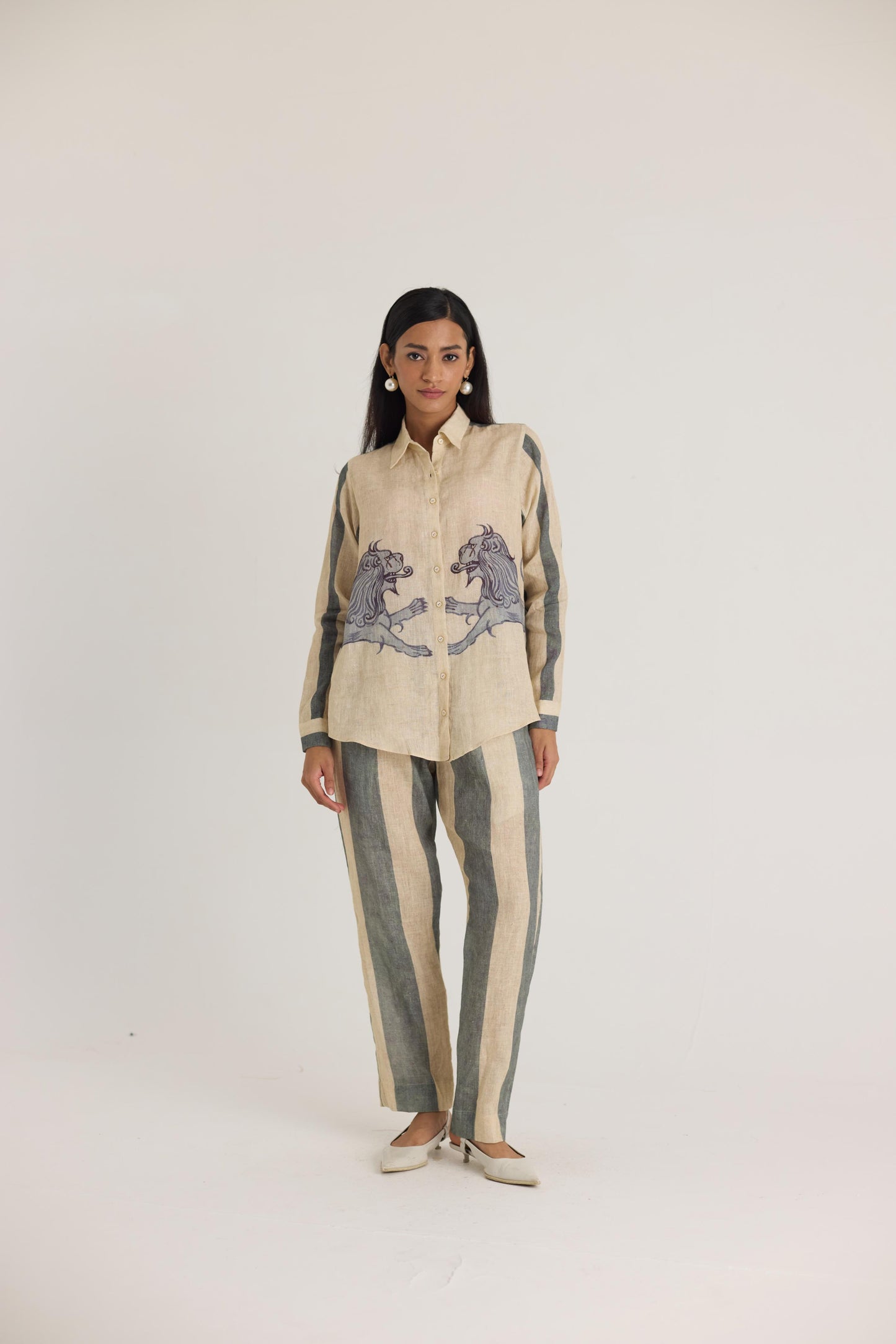 Paws Linen Co-ord Set