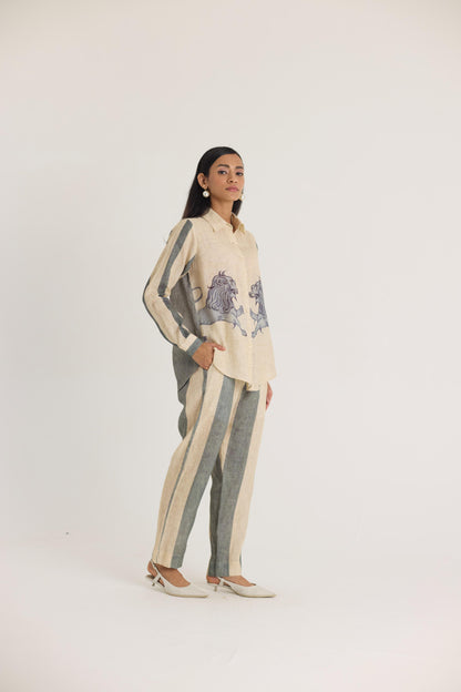 Paws Linen Co-ord Set